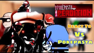 Pokepasta Perdition  Fnf React To Strangled Red Glitchy Red Ghost Pokemon [upl. by Ainnos192]