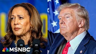 Trump triples down on racist attacks against Harris [upl. by Harbard]