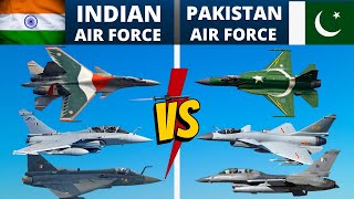 Indian Air Force VS Pakistan Air Force 2023  India vs Pakistan Military Comparison [upl. by Derdle]