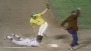 WS1974 Gm5 Perfect relay gets Buckner at third [upl. by Enaillil]