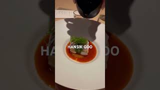 HANSIK GOO Michelin one star Korean restaurant Central Hong Kong [upl. by Tesler]