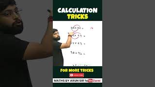 Math Tricks For Fast Calculation  Mathematics Tricks  Maths Tricks By Maths Arun Sir [upl. by Harday627]