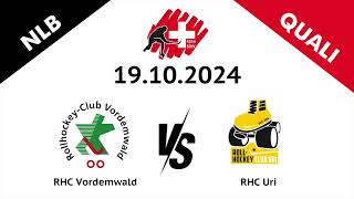 Highlights Rollhockey NLB  RHC Vordemwald vs RHC Uri [upl. by Ty]