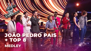 João Pedro Pais  Top 8  Medley  Gala  The Voice Portugal 2023 [upl. by Ball258]