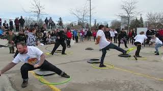 Pancake Flipping Contest Elmira Ontario [upl. by Fauver]