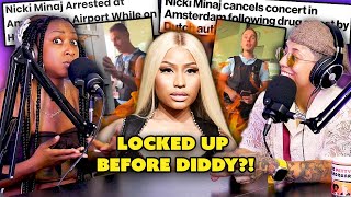 How does Nicki Minaj get LOCKED UP Before Diddy  Ep 35  The Petty Headquarters [upl. by Cailean]