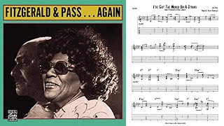 quotIve Got the World On A Stringquot  Joe Pass amp Ella Fitzgerald Jazz Guitar Transcription [upl. by Leisha]