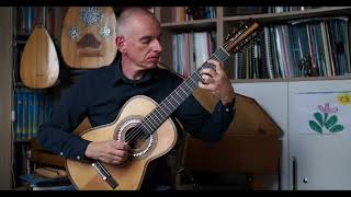 Evocation by Jose Luis Merlin on a 130 year old Hermanos Sentchordi guitar [upl. by Burrows]