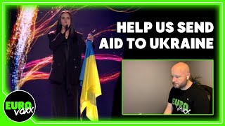 JAMALA  1944 REACTION  HELP US SEND AID TO UKRAINE [upl. by Dao]