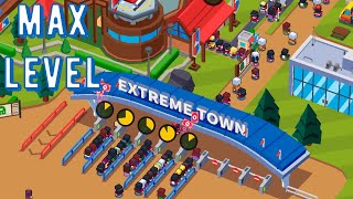 Sports City Tycoon  EXTREME TOWN MAX LEVEL  Idle Sports Games Simulator [upl. by Atirabrab]