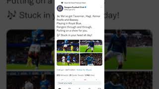 Tavernier hagi kemar roofe and Bassey new rangers song [upl. by Higginson]