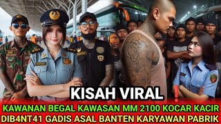 VIRAL DIKIRA CUPU TERNYATA SUHU B3GAL KARYAWAN PABRIK MM2100 PULUHAN PREMAN DIB4NT41 GADIS BANTEN [upl. by Alleinad407]