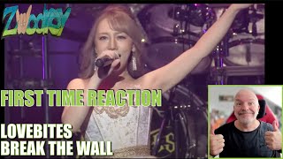 Lovebites  Break The Wall  Live Reaction  Thrash Metal par Excellence [upl. by Enenej]