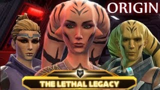 Legacy Sith Warrior Story  Cedonias Origin Part 1  SWTOR [upl. by Evan]