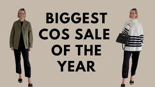 Everything I got in the biggest COS sale of the year [upl. by Brunhilde]