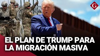 TRUMP usará MILITARES y ESTADO DE EMERGENCIA para DEPORTACIÓN MASIVA en ESTADOS UNIDOS  Gestión [upl. by Green]