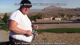 Morbidly Obese Weight Loss WorkoutIndustrial Tricycle Rides 100 Lbs in 4 Months [upl. by Zohar]