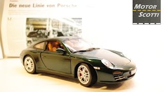 2009 Porsche 997 quotCarrera 4Squot  118 NOREV model car [upl. by Kinsley]