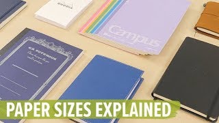 Paper Sizes Explained [upl. by Kerstin]