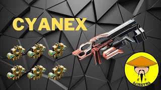 Cyanex  Warframe  6 Formas  Nueva Build [upl. by Franz]