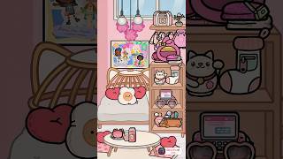 toca boca free pink house design 🌷✨ [upl. by Eintruoc402]