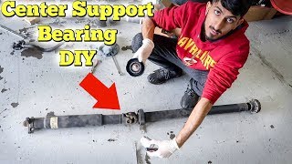 How To Replace Center Support Bearing On Driveshaft CSB [upl. by Wolfy192]