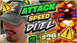 RA JUGUETÓN  Julio  ☀️ DUEL ATTACK SPEED GOD 26 💯 [upl. by Blake]