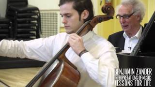 Bach Cello Suite no 1  Prelude Benjamin Zander  Interpretation Class [upl. by Danni]