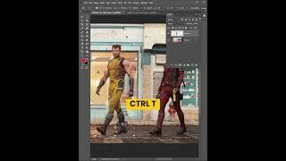 Secret Adobe Photoshop Trick  Decrease Height Increase Someone face shorts sukasstudio20 [upl. by Ynnot554]