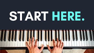 Complete Beginner Piano Lesson Learn an Easy Song [upl. by Sinnaoi]