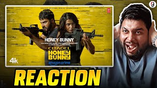 Citadel Honey Bunny Song  Varun Dhawan Samantha Prabhu  SachinJigar Ash King  REACTION BY RG [upl. by Asikal]