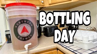 Homebrewing  Bottling My First Homebrew Beer  Hanks Hefeweizen  Live [upl. by Colvin]