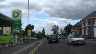 Driving Along Worcester Road A449 Malvern amp Newland Worcestershire England 30th August 2010 [upl. by Merry330]