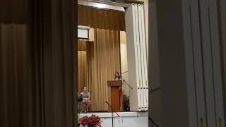 2019 8th Grade Graduation Speech by Madison Bates Souvigney [upl. by Enicul]