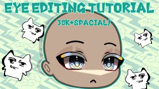 Eye editing tutorial 30k Spacial [upl. by Daiz457]