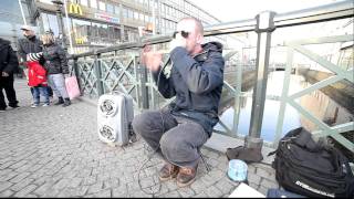 Dave Crowe Beatboxing In Gothenburg [upl. by Lamberto817]