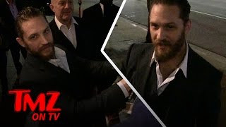 Tom Hardy Sets The Record Straight  TMZ TV [upl. by Maillw7]