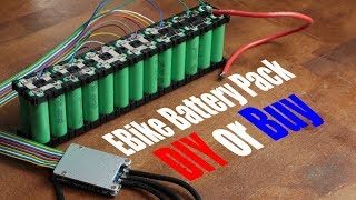 EBike Battery Pack  DIY or Buy  Electric Bike Conversion Part 2 [upl. by Alamap89]