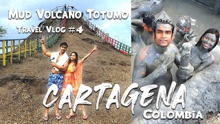 Bathing in a MUD VOLCANO  Volcan El Totumo Colombia  Part4  Bengali Travel Vlog  2020 [upl. by Naivaj]