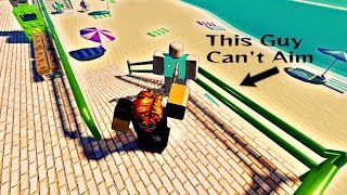 I LITERALLY CANT AIM  Roblox  Dingus 1 [upl. by Eadmund]