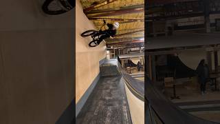 BMX Madness🤯 on the half pipe✌️ bmx adrenalinealley beastmode [upl. by Mordecai598]