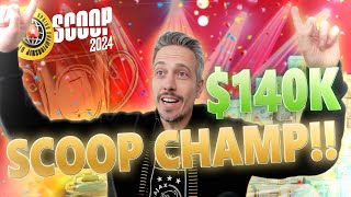 140000 SCOOP TITLE WIN  DAY 8 ❤️ SCOOP 2024 [upl. by Dihsar238]