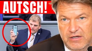 PLÖTZLICH HOLT AFD DAS HANDY RAUS 💥 HABECK KREIDEBLEICH 💥 AFD REDE JAGT GERADE ALLE REKORDE [upl. by Airdnaxela]