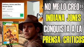 NO ME LO CREO INDIANA JONES CONQUISTA A LA PRENSA 🤩 No que los juegos XBOX eran pura basura🤣 [upl. by Dodds]