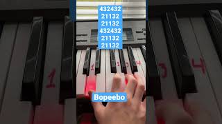 Bopeebo EASY Piano Tutorial [upl. by Riatsala]