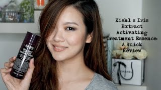 Kiehls Iris Extract Activating Treatment Essence Any Good [upl. by Darrel]