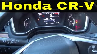 Honda CRVHow To Change From Kilometers To Miles [upl. by Amathist]