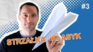 JAK ZROBIĆ ŁATWY SAMOLOT Z PAPIERU  STRZAŁKA [upl. by Chari795]