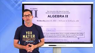 Algebra 2 Regents Review  June 2024 [upl. by Nyvets]