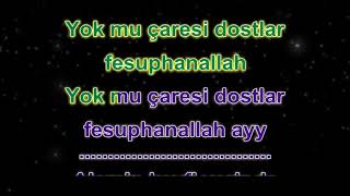 Erkin Koray  Fesuphanallah Karaoke [upl. by Esyla249]